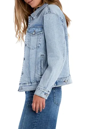 HINT OF BLU All Day Long Denim Jacket in at Nordstrom, Size X-Large