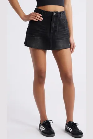 PTCL Vida Micro Mini Denim Skirt in at Nordstrom, Size Large