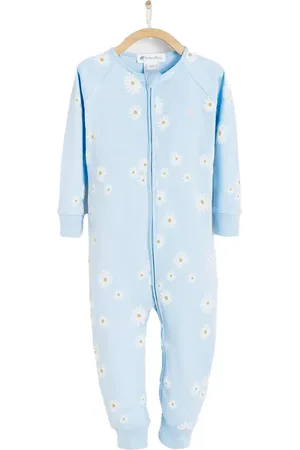 Babycottons Rita Zip One-Piece Snug Pajamas in at Nordstrom, Size 12-18M