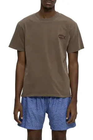 Maui & Sons Sultan Sea Pigment Dye Graphic T-Shirt in at Nordstrom, Size Large