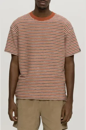 Maui & Sons Dobby Days Oversize Stripe T-Shirt in at Nordstrom, Size Medium