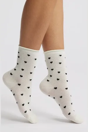 Casa Clara Alana Cotton Blend Crew Socks in at Nordstrom