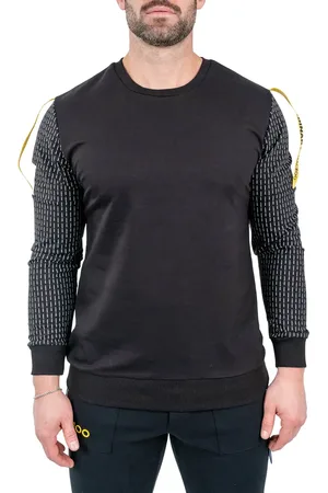 Maceoo Off Crewneck Long Sleeve T-Shirt in at Nordstrom, Size 7