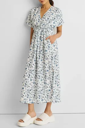 Reistor Gathered Maxi Dress in at Nordstrom, Size Large
