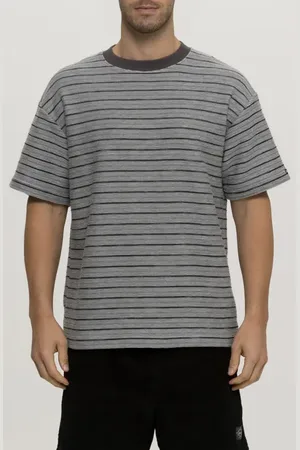 Maui & Sons Dobby Days Oversize Stripe T-Shirt in at Nordstrom, Size X-Large