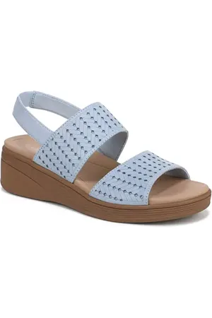 Bzees Festive Slingback Platform Wedge Sandal - Wide Width Available in at Nordstrom, Size 10