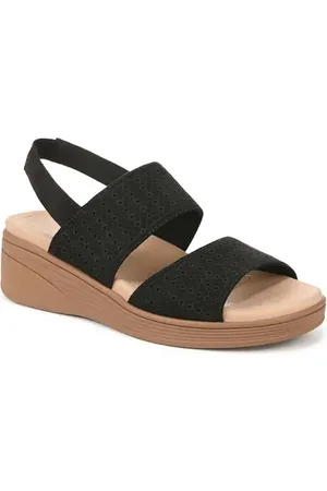 Bzees Festive Slingback Platform Wedge Sandal - Wide Width Available in at Nordstrom, Size 7