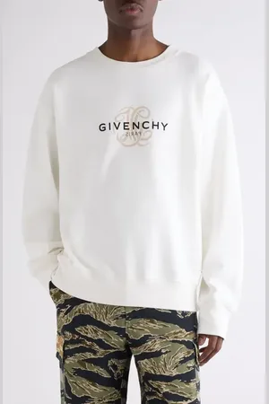 Givenchy Boxy Fit Reverse Logo Graphic Sweatshirt in at Nordstrom, Size X-Large