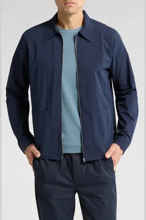 NN.07 Virgil Zip Shirt Jacket in at Nordstrom, Size Small