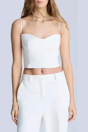 Kenneth Cole Crop Bustier Camisole in at Nordstrom, Size Medium