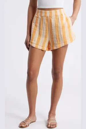 Rip Curl Premium Surf Stripe Cotton Shorts in at Nordstrom, Size X-Small
