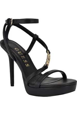 Guess Lucier 2 Strappy Platform Sandal in at Nordstrom, Size 6