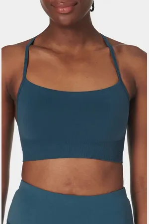 Sweaty Betty Spirit Restored Racerback Sports Bra in at Nordstrom, Size X-Large