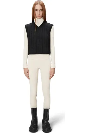 Rains Banja Water Resistant Crop Liner Vest in at Nordstrom, Size Large