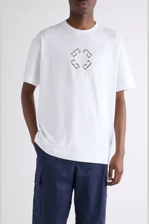 Givenchy Regular Fit 4G Lace Cutout T-Shirt in at Nordstrom, Size X-Large