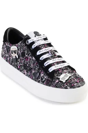 Karl Lagerfeld Cate Pin Logo Sneaker in at Nordstrom, Size 5