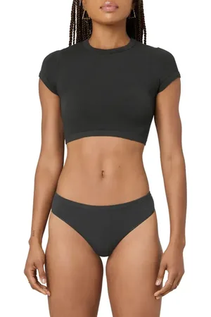 Florence By Mills Softie Seamless Rib Baby Tee in at Nordstrom, Size Small