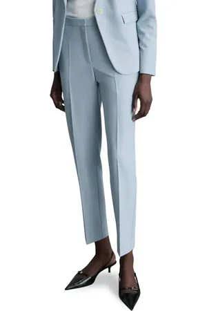 MANGO Straight Leg Pants in at Nordstrom, Size 8