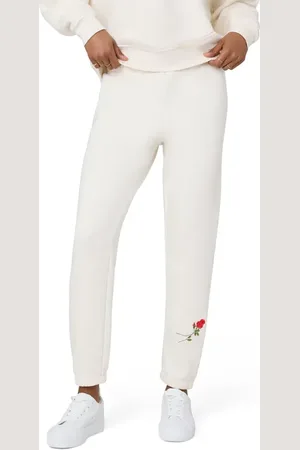 Florence By Mills Cozy Crush Forever Rose Embroidered Joggers in at Nordstrom, Size X-Small