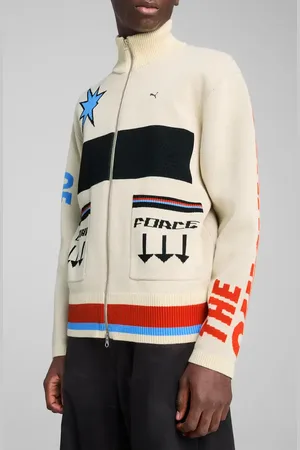PUMA Moto Zip Cardigan in at Nordstrom, Size Small