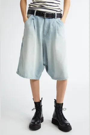 R13 Jesse Denim Carpenter Shorts in at Nordstrom, Size 26