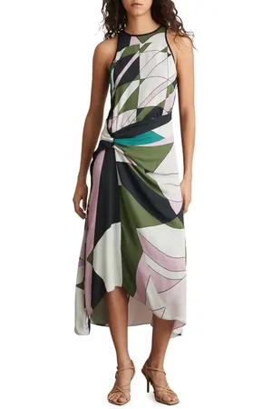 Reiss Avia Sleeveless High-Low Dress in at Nordstrom, Size 2 Us