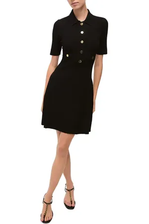VERONICA BEARD Lauper Short Sleeve Minidress in at Nordstrom, Size X-Small