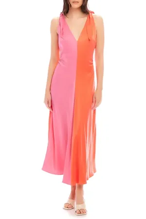 Fifteen Twenty Verity Colorblock Maxi Dress in at Nordstrom, Size 2