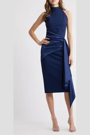 CHIARA BONI Gudairi Sleeveless Midi Dress in at Nordstrom, Size 4 Us
