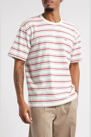 Dickies Lewistown Stripe Cotton T-Shirt in at Nordstrom, Size Small
