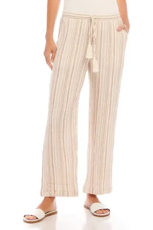 Karen Kane Metallic Drawstring Pants at Nordstrom, Size Medium
