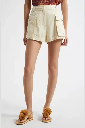 ULLA JOHNSON Sadie High Waist Cargo Shorts in at Nordstrom, Size 16