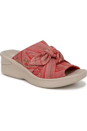 Bzees Smile Wedge Slide Sandal in at Nordstrom, Size 7