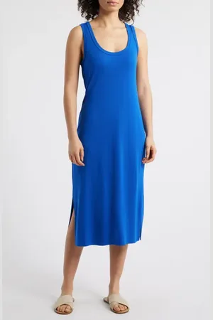 Tommy Bahama Drapey Ponte Midi Dress in at Nordstrom, Size Large