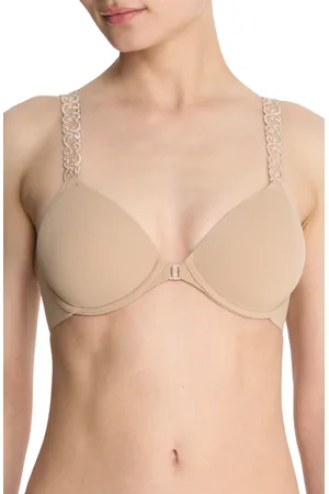 Natori Pure Luxe Covertible Front Close Underwire Bra in at Nordstrom, Size 32A
