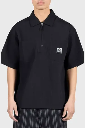 Pleasures Electron Zip Polo in at Nordstrom, Size Large