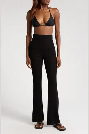 Solid The Faye Open Stitch Cover-Up Pants in at Nordstrom, Size Small
