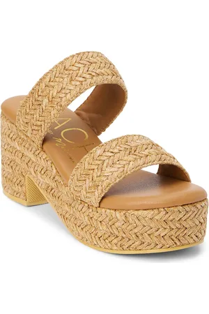 Matisse Ocean Ave Espadrille Platform Slide Sandal in at Nordstrom, Size 8