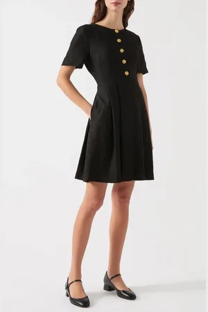 LK Bennett Lydia Linen Dress in at Nordstrom, Size 2 Us