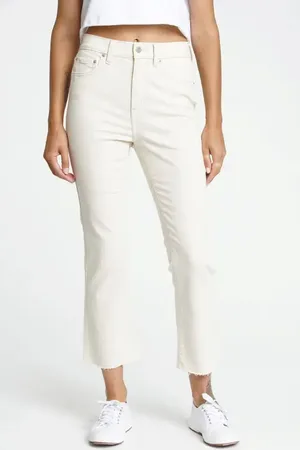 Danny Daze Shy Girl Distressed Crop Flare Jeans in at Nordstrom, Size 24