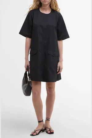 Barbour Luna Cotton Swing Minidress in at Nordstrom, Size 8 Us