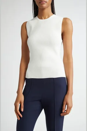 VERONICA BEARD Rib Sweater Tank in at Nordstrom, Size Small