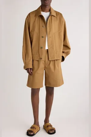 Isabel Marant Kostino Cotton Twill Bermuda Shorts in at Nordstrom, Size 42