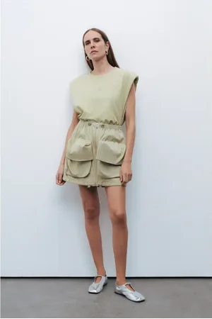 Nocturne Mini Skirt with Cargo Pocket in at Nordstrom, Size X-Large