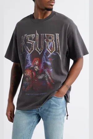 KSUBI Kingdom Ekcess Cotton Graphic T-Shirt in at Nordstrom, Size Medium
