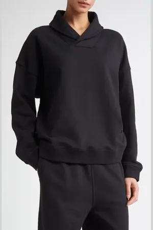 Teurn Studios Wrap Collar Sweatshirt in at Nordstrom, Size Small
