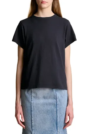 Khaite Emmylou Cotton T-Shirt in at Nordstrom, Size X-Small