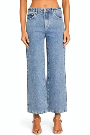 SER.O.YA Kirt Wide Leg Cropped Jeans in at Nordstrom, Size 24
