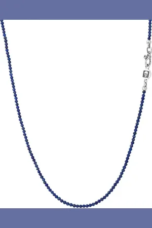 John Varvatos Artisan Lapis Lazuli Beaded Necklace in at Nordstrom
