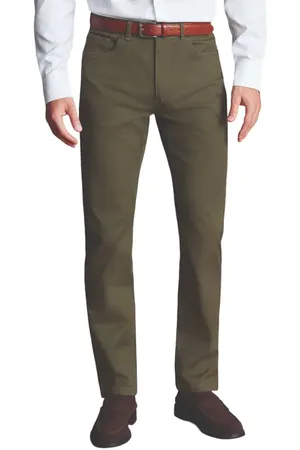 Charles Tyrwhitt Twill Slim Fit 5 Pocket Jeans in at Nordstrom, Size 32